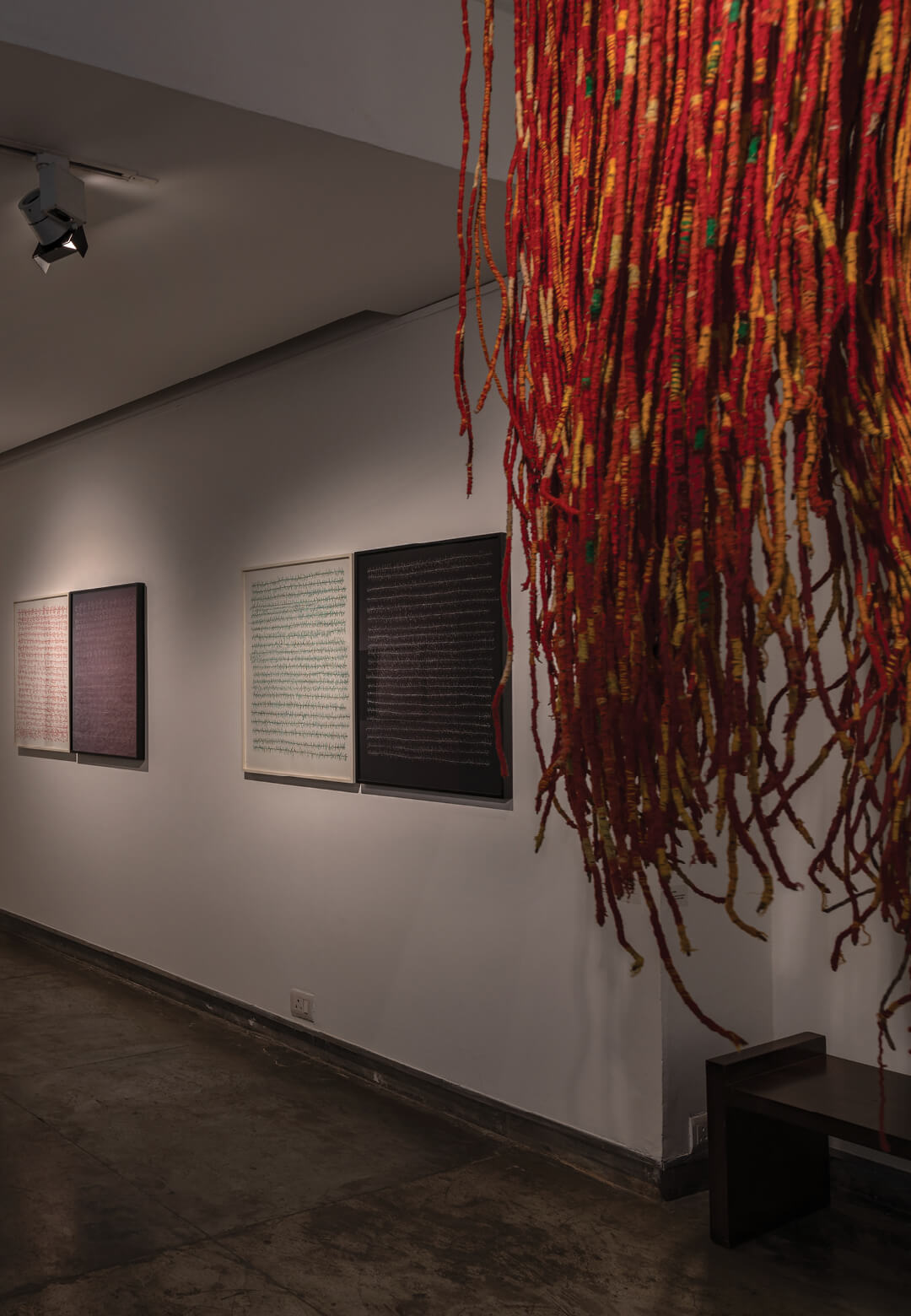 Installation view of the exhibition | And the dots connect now | Manisha Gera Baswani | STIRworld