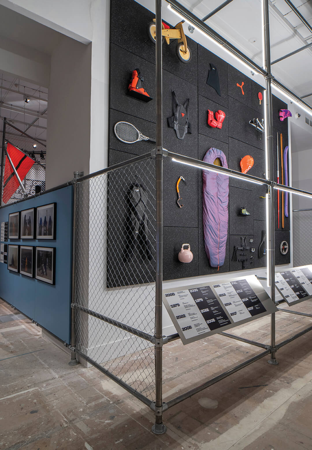 MATCH: Design & Sport exhibition showcases innovative sports gear and interactive displays to highlight the future of athletic design|MATCH: Design & Sport - A Story Looking to the Future|Musée du Lux