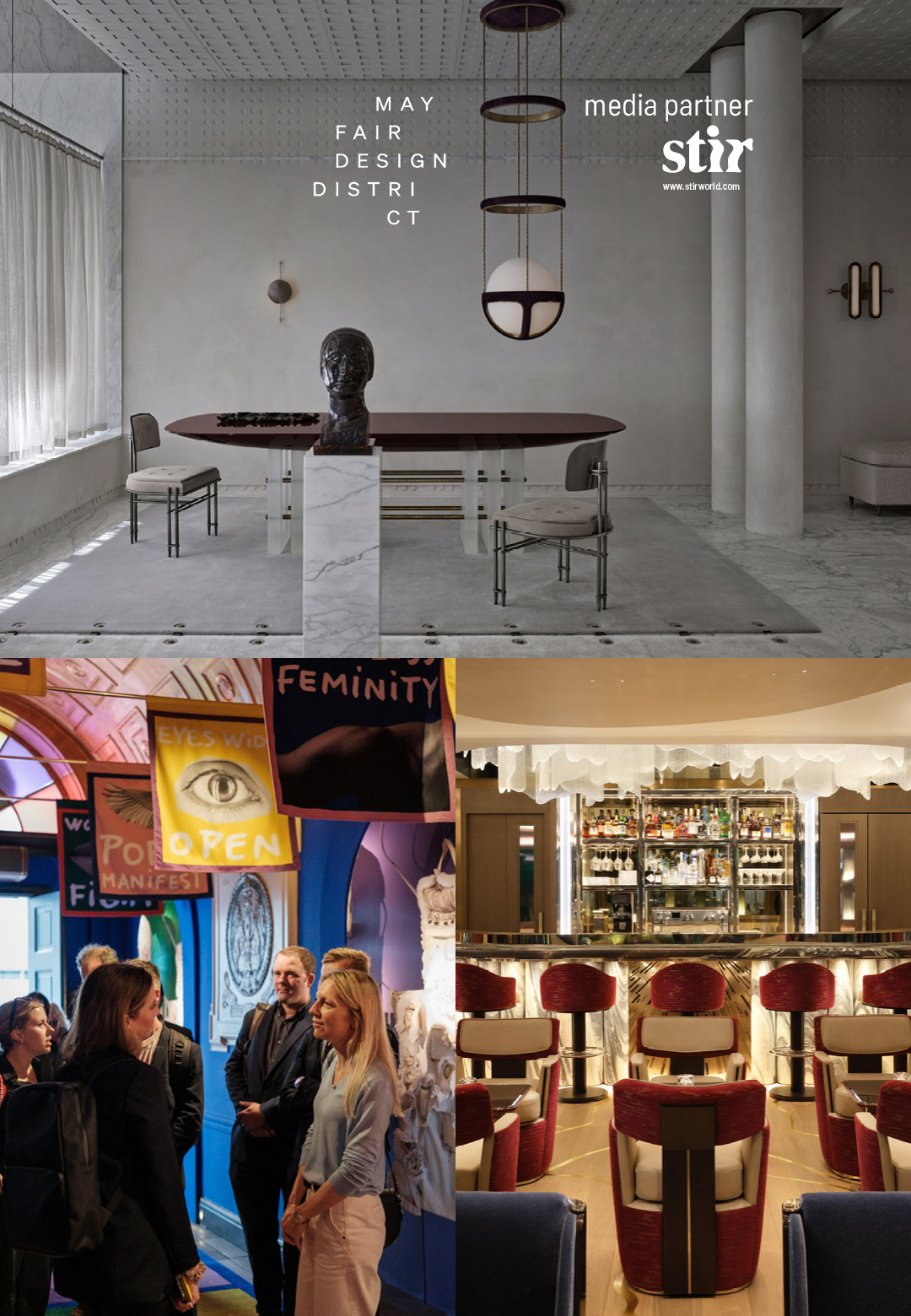 The Mayfair Design District returns for its ninth edition at LDF 2025, under the curatorial theme &lsquo;Beyond Boundaries&rsquo; | Mayfair Design District 2025 | STIRworld