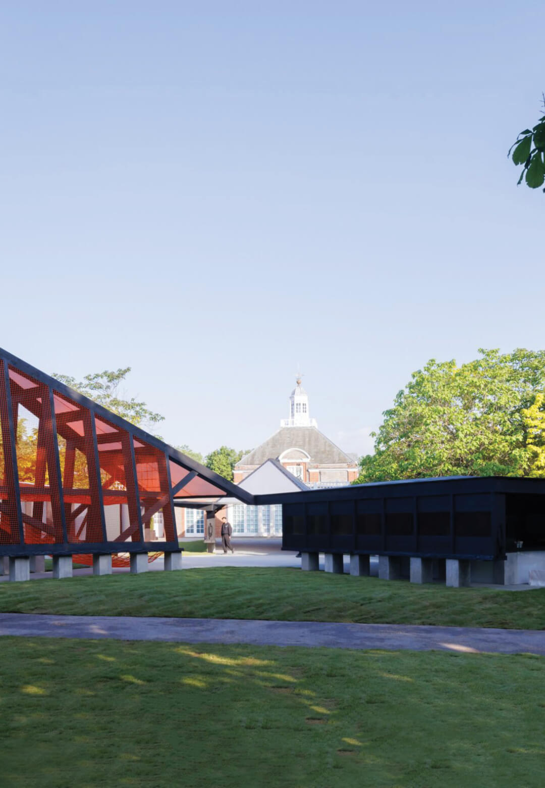 Cho’s Pavilion extends into five uniquely shaped structures, all surrounding a central circular void | Archipelagic Void, Serpentine Gallery Pavilion 2024 | Minsuk Cho, Mass Studies | STIRworld