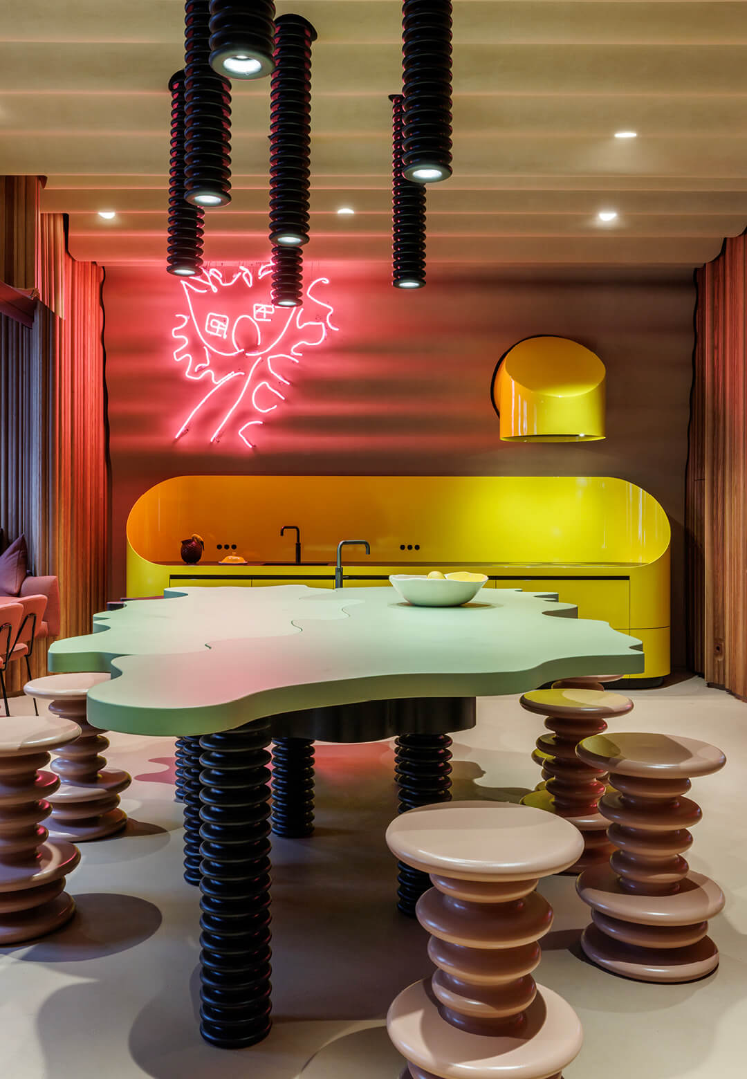 J. MAYER H. und Partner, Architekten mbB transforms an apartment in Berlin, stripping away decades of renovations to create a visually striking contemporary design | MOM | J. MAYER H. und Partner, Arc