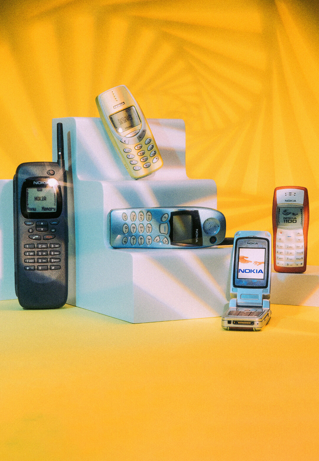 Selection of Nokia mobile handsets | Nokia Design Archive | Aalto University | STIRworld