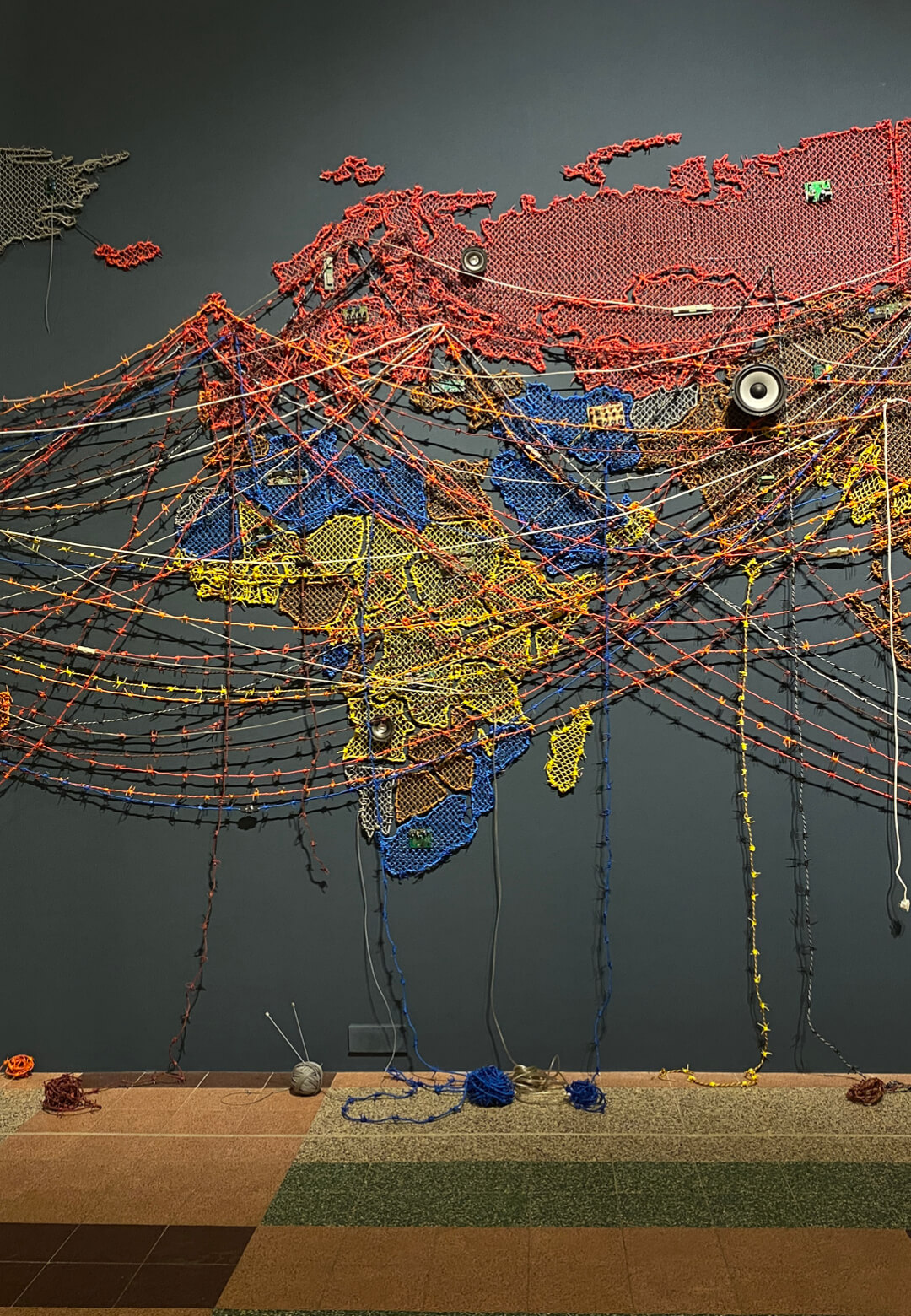‘Woven Chronicle’, 2011-19, Reena Saini Kallat |Dr. Bhau Daji Lad Museum|STIRworld