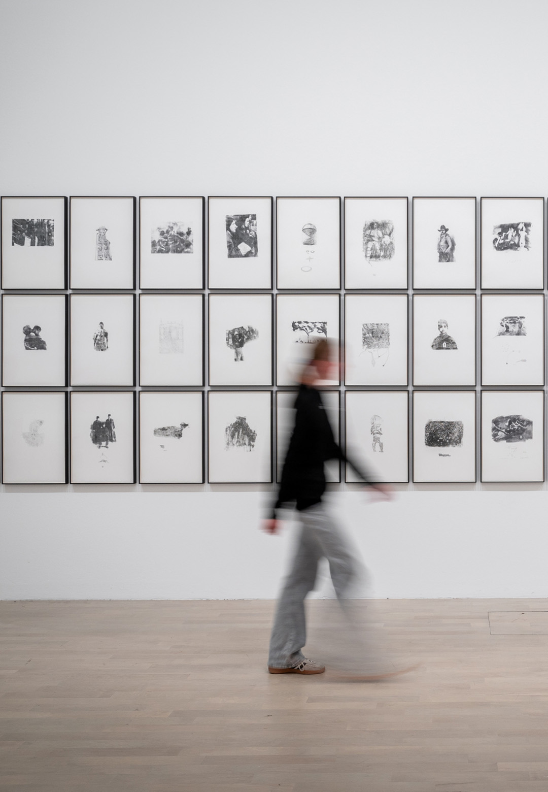 Installation view of ‘KAIROS / Hauntological Variations’, Julie Mehretu, displayed at Kunstsammlung Nordrhein-Westfalen, 2025 | Julie Mehretu | STIRworld