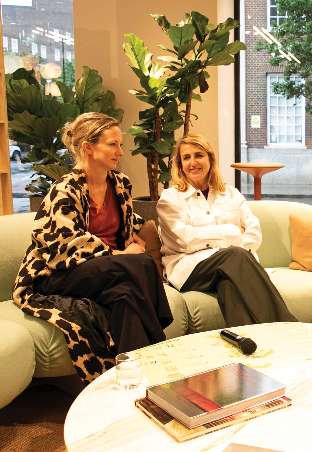 A conversation with Patricia Urquiola moderated by Samta Nadeem at the opening of the showroom | Andreu World London showroom | Patricia Urquiola | STIRworld