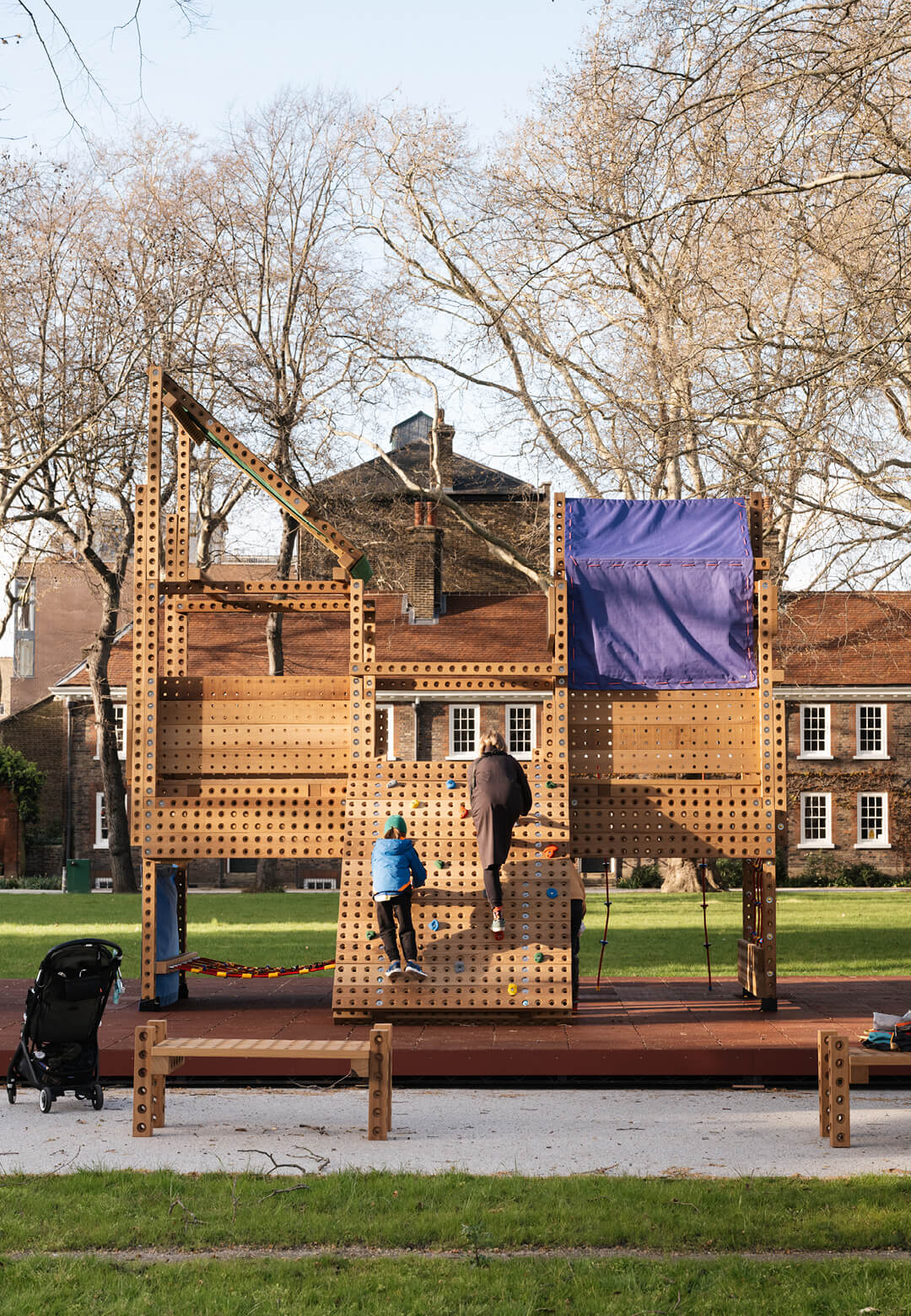 Playrise, a UK-based charity, develops modular play structures for children at various global NGO relief sites | Playrise | STIRworld