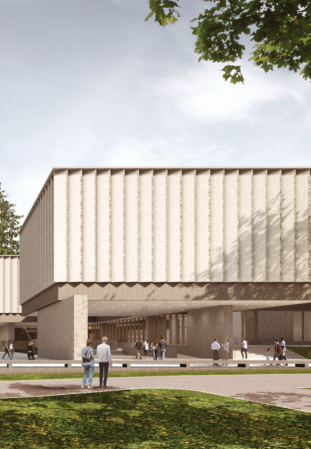 The visualised new museum complex as seen from the southwest corner | Princeton University Art Museum | Adjaye Associates | STIRworld