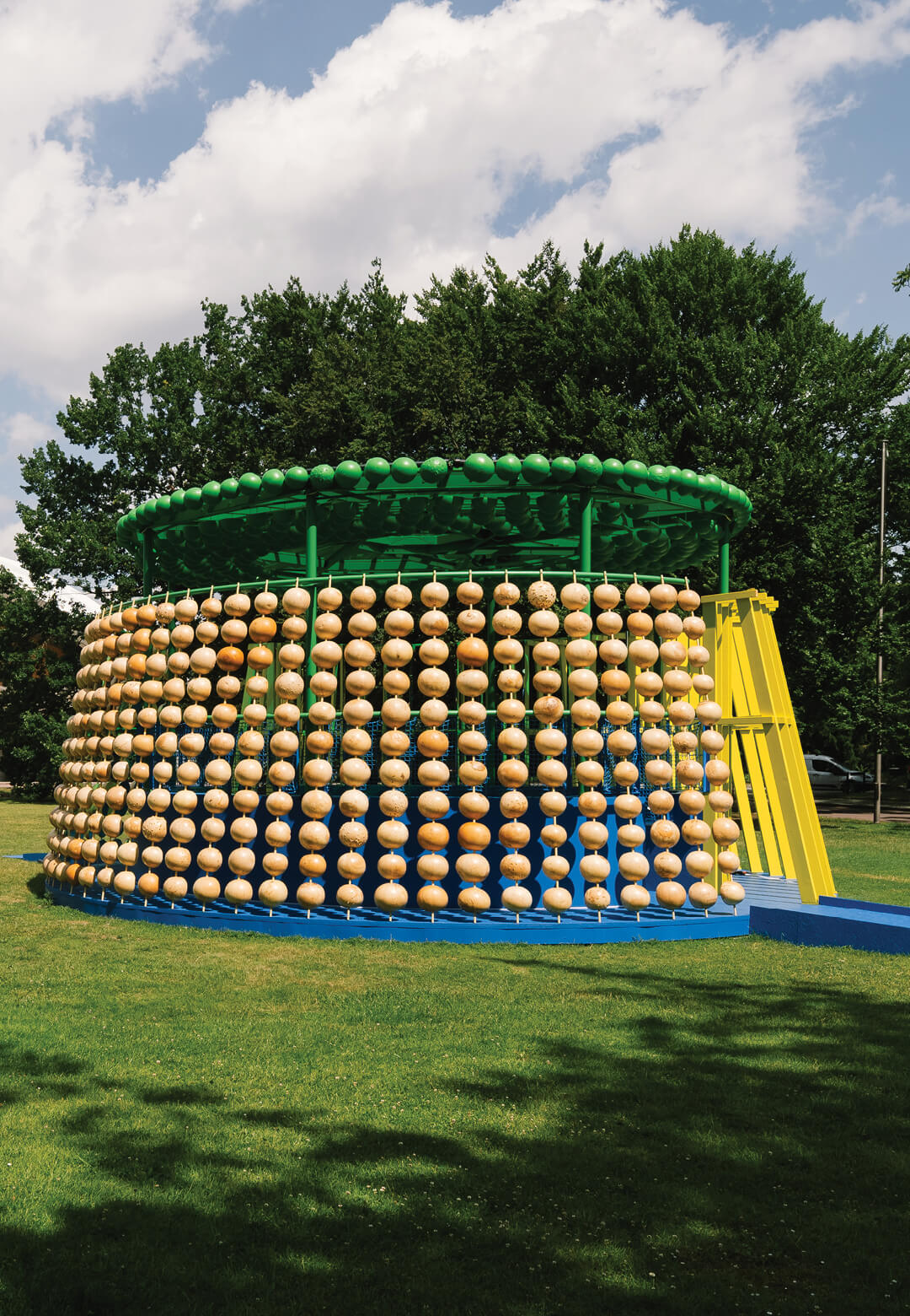 Yinka Ilori’s pavilion is a journey through themes of racism and personal accountability|Reflection in Numbers| Yinka Ilori | STIRworld