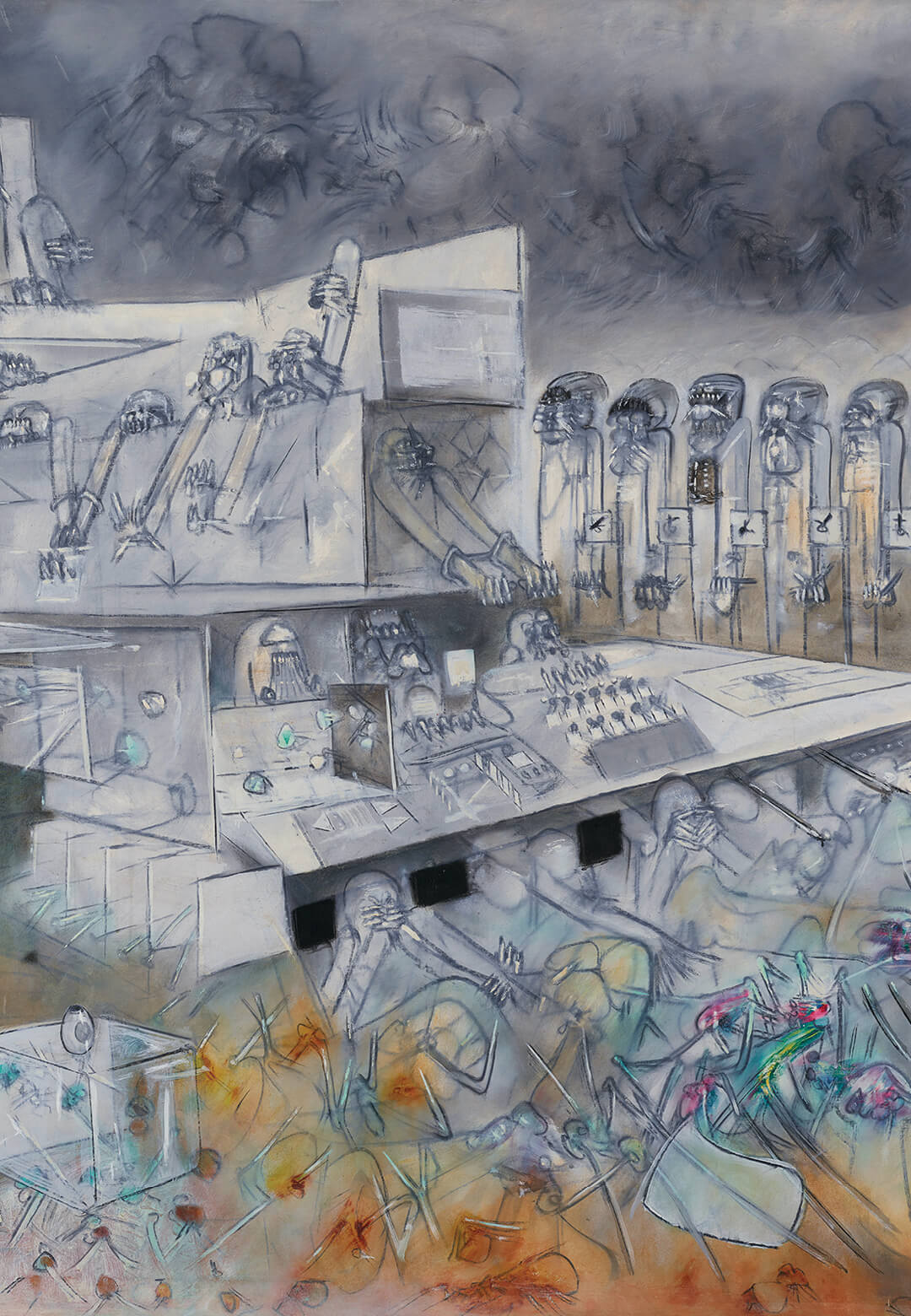 ‘Les Roses sont belles’, oil on canvas, 1951, Roberto Matta | Matta | STIRworld