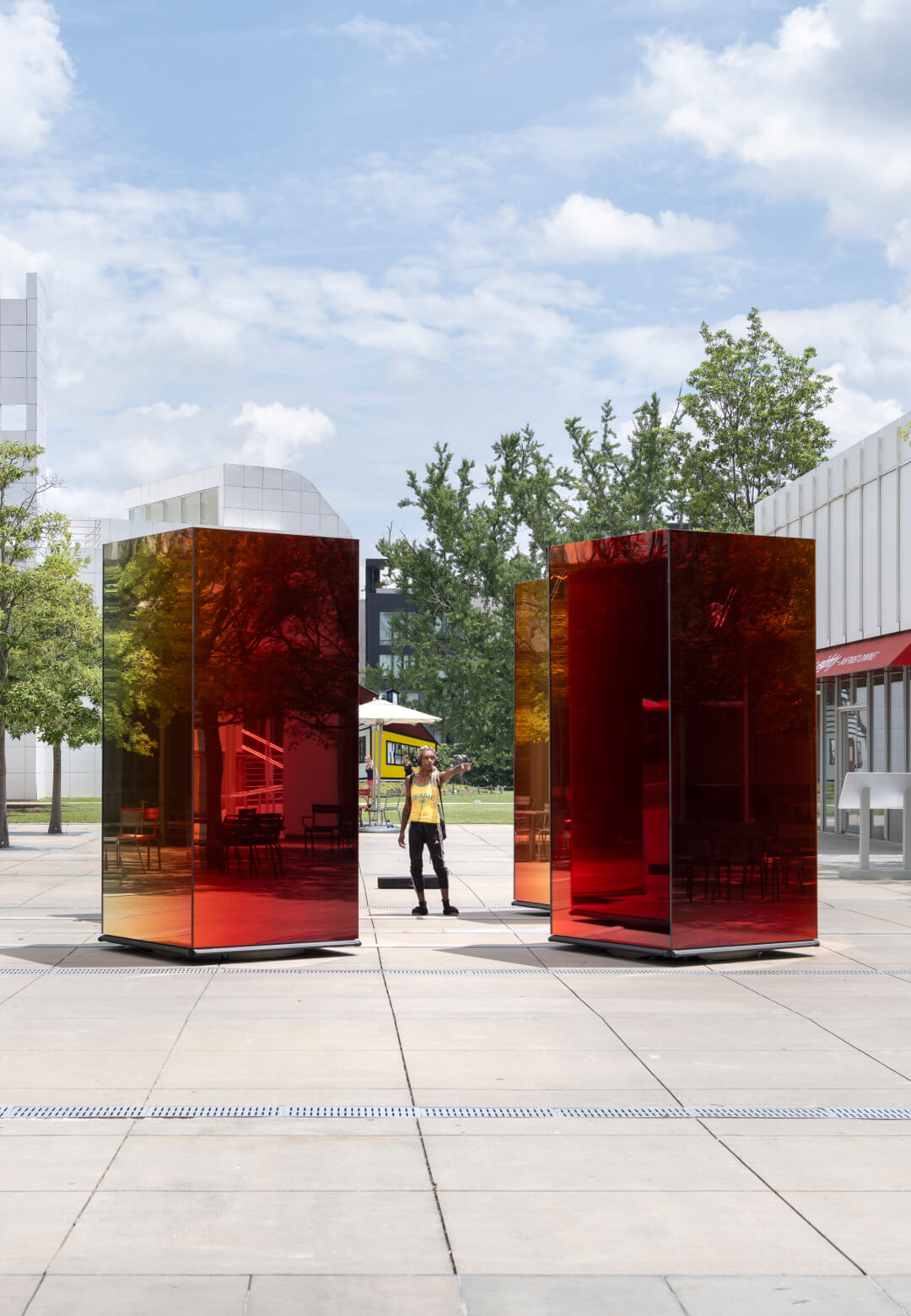 Sabine Marcelis’ Panorama merges light, movement and design on the High Museum of Art’s plaza |Panorama by Sabine Marcelis | STIRworld