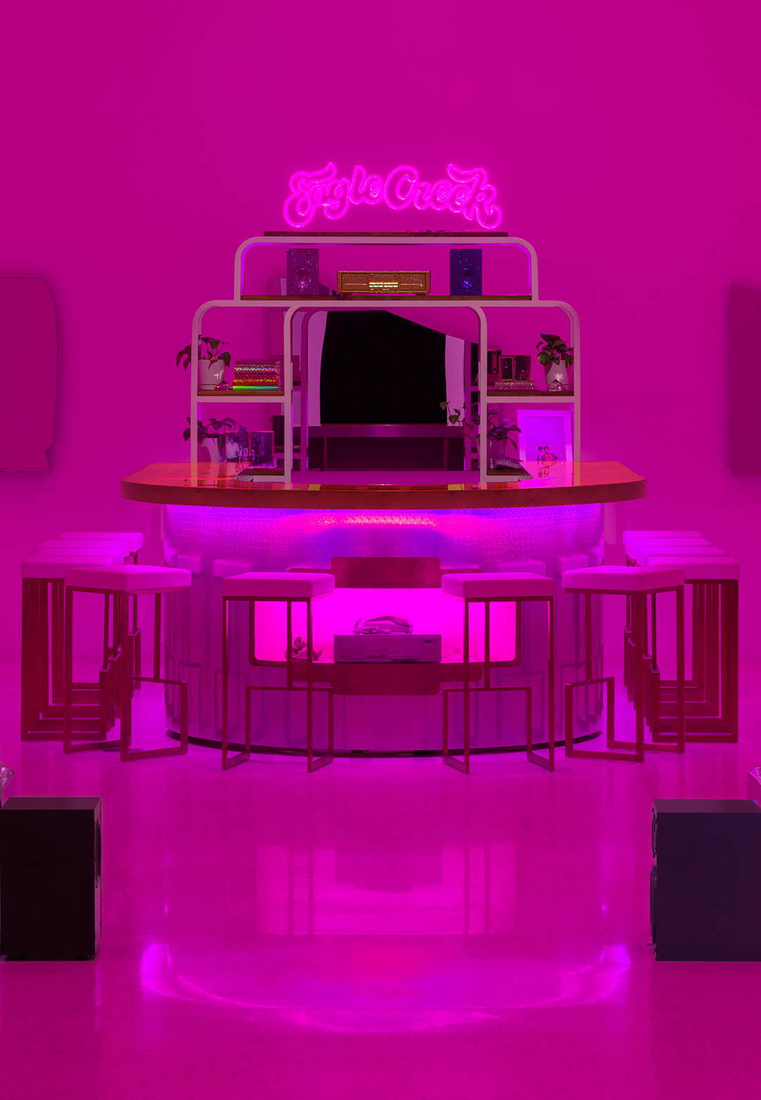 ‘The New Eagle Creek Saloon’, 2019, Sadie Barnette | Sadie Barnette: The New Eagle Creek Saloon | STIRworld