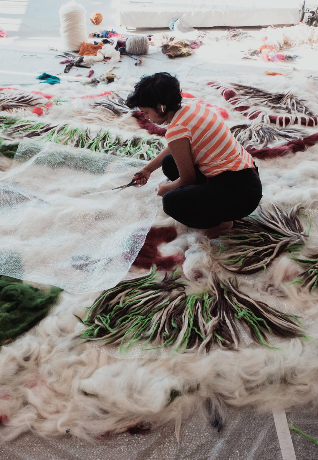 Sagarika Sundaram in her studio | Sagarika Sundaram | STIRworld