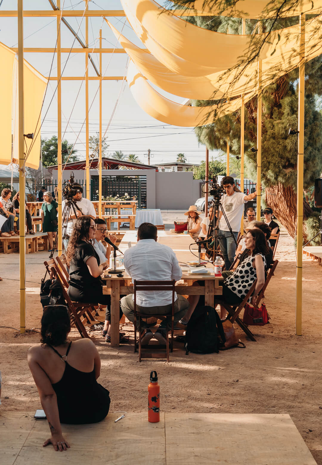 The pavilion ‘Situations of Being’ is a manifestation of spatial syntaxes from A Pattern Language | ‘Situations of Being’| Veintedoce Arquitectura and Localista | STIRworld