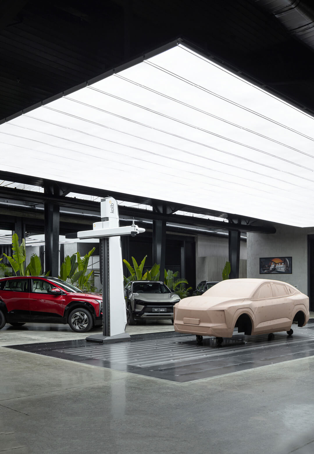 Inside Mahindra & Mahindra Automobile Design Studio extension by SJK Architects | Mahindra & Mahindra studio extension by SJK Architects | STIRworld