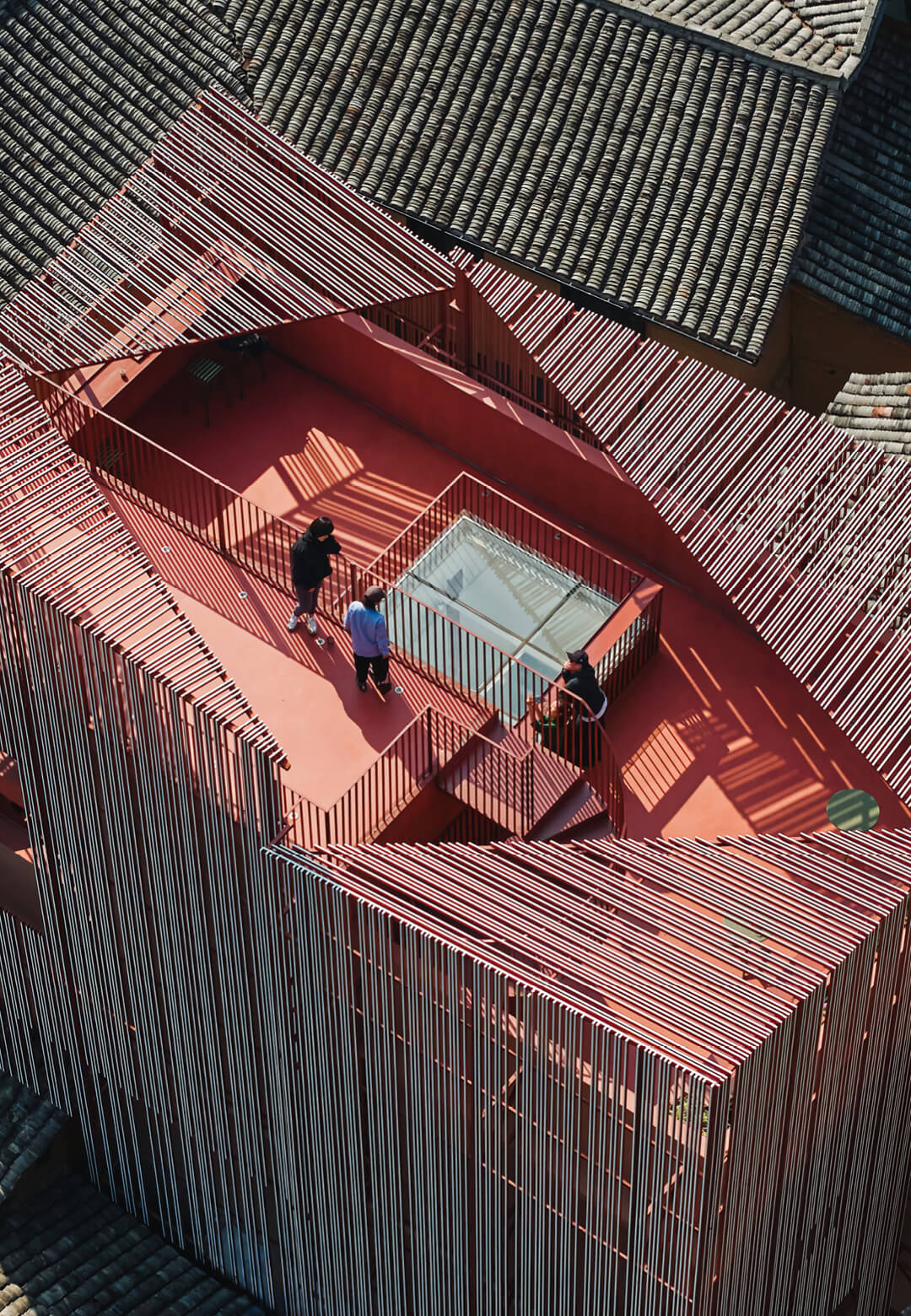 The height differences in The Quartet – Songzhuang Z Museum’s terraces provide more possibilities for various activities | The Quartet by TEAM_BLDG | STIRworld