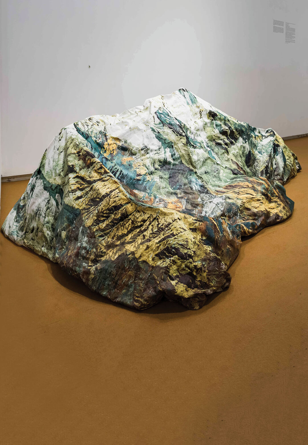 A mixed-media installation from Superhero Sighting Society, Sabih Ahmed, Taus Makhacheva, 2019| In Between the Notes | STIRworld