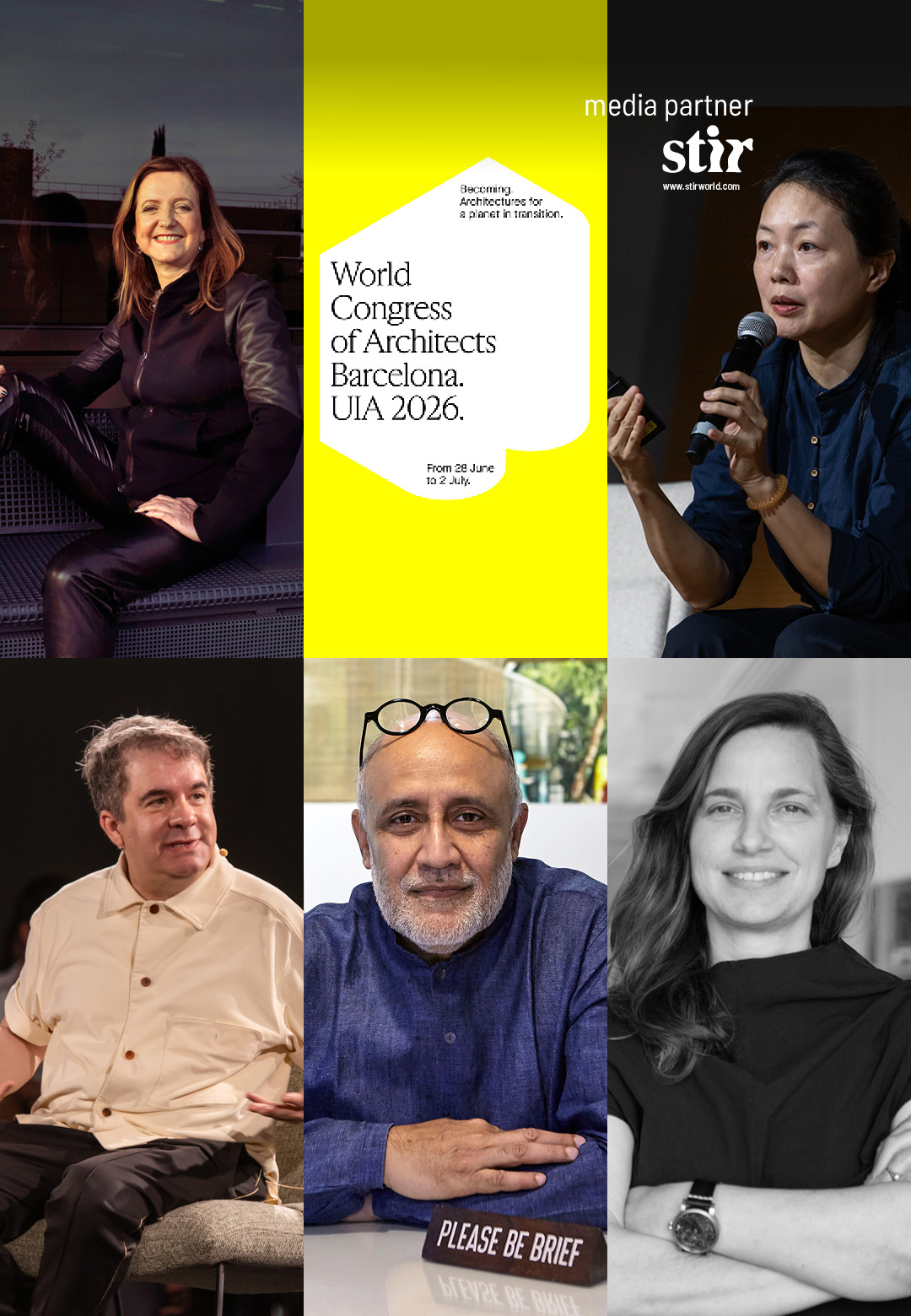 STIR talks to five speakers of the UIA World Congress of Architects 2026 in Barcelona, to understand their notion of &lsquo;becoming&rsquo; and its implications on the role of architecture and design | UIA World