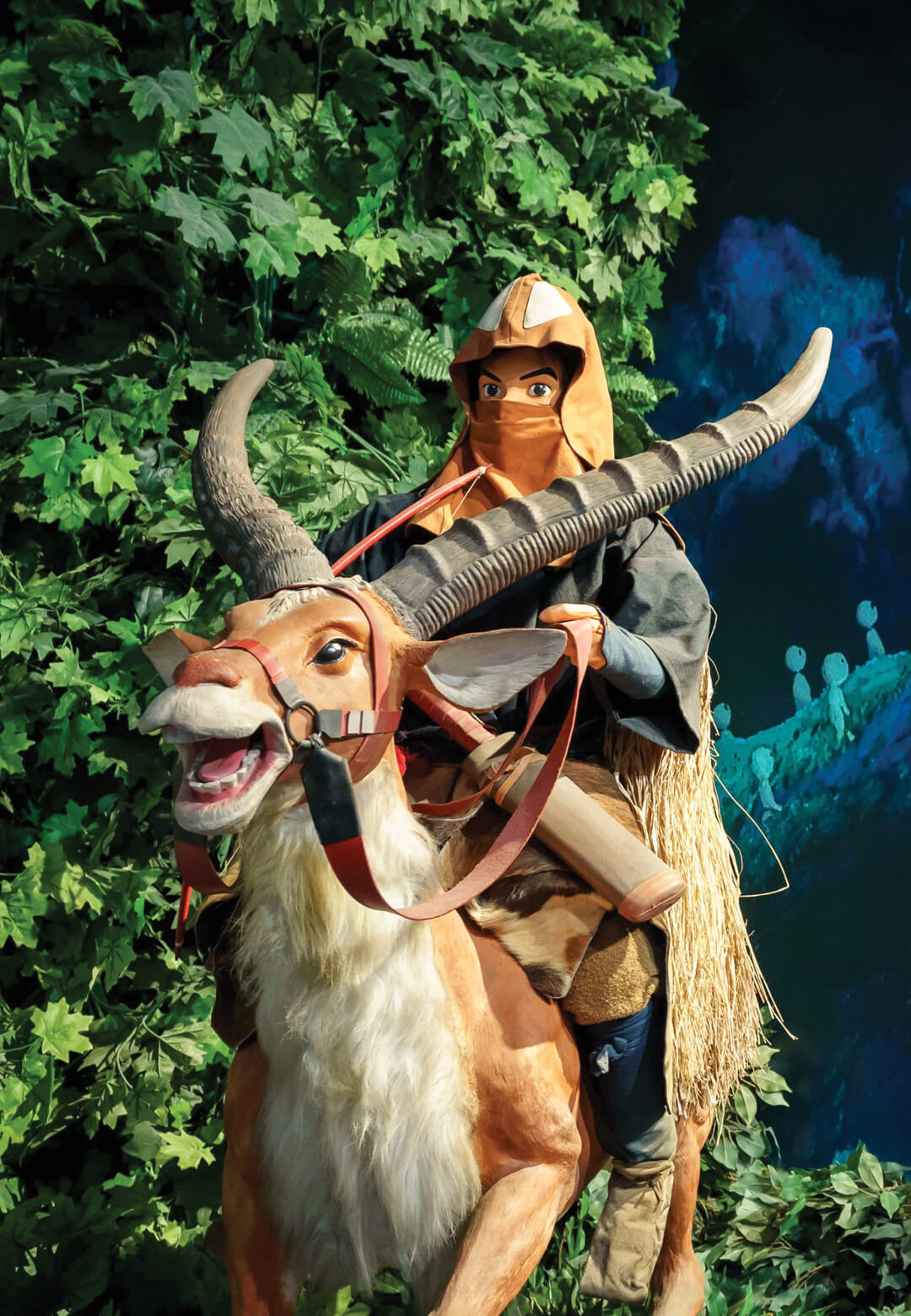 ‘Princess Mononoke’, installation, 2024 | The World of Studio Ghibli | Studio Ghibli  | STIRworld