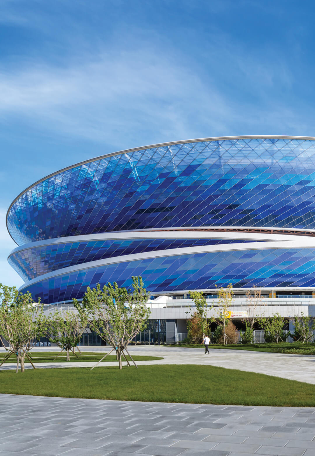 Suoyuwan Stadium in Dalian, China by BDP Pattern and Buro Happold | Suoyuwan Stadium | BDP Pattern and Buro Happold | STIRworld
