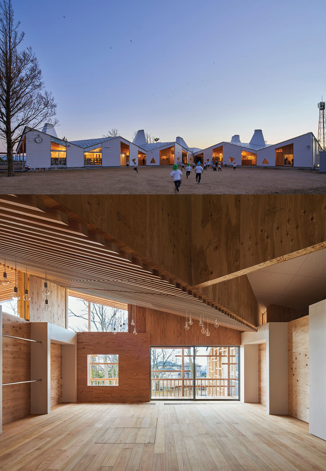 Yamaikarashi Nursery School in Nishi-ku area of the Niigata city in Japan| Yamaikarashi Nursery School|Takeru Shoji Architects| STIRworld