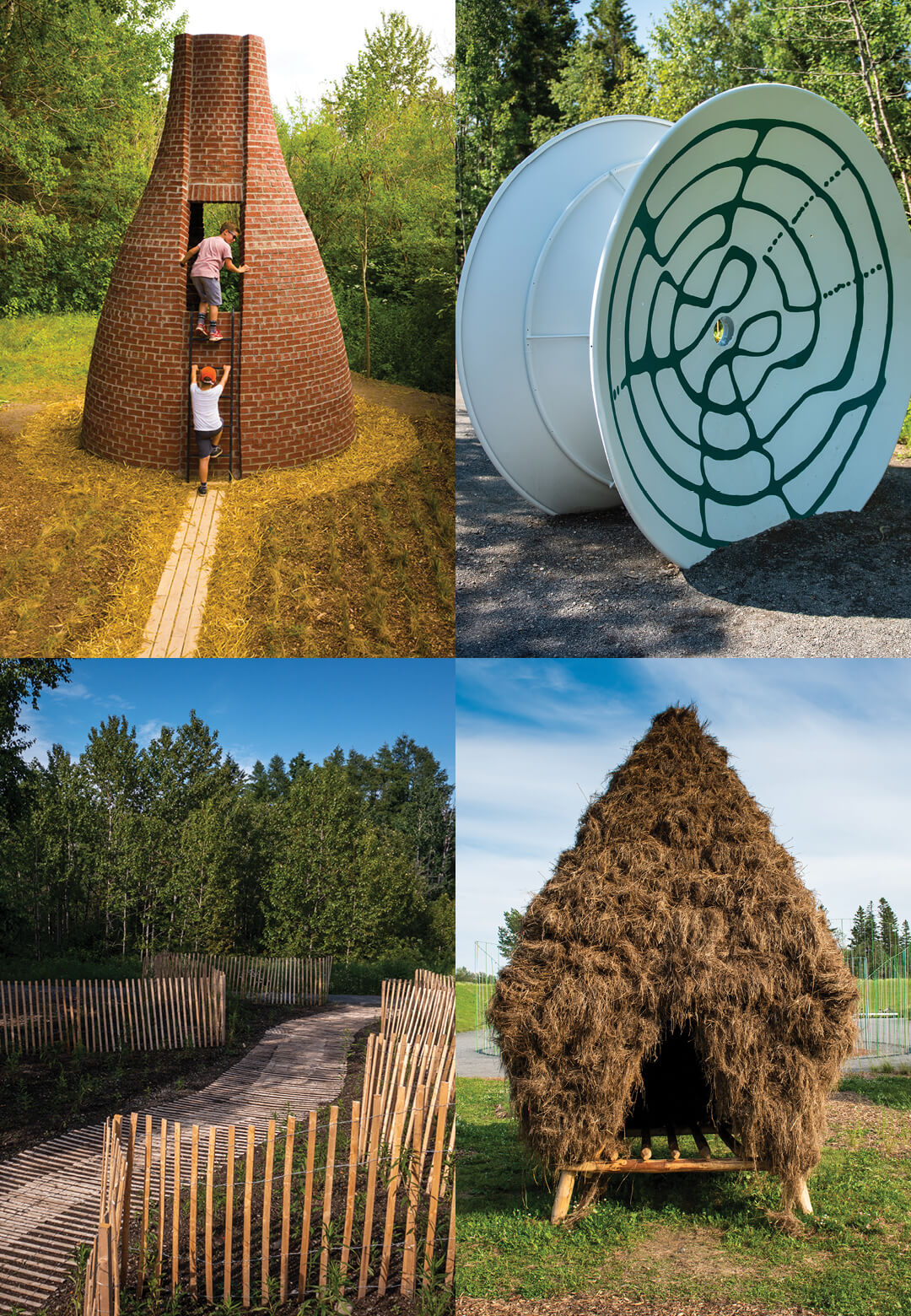Le Dernier petit cochon, Miroirs acoustiques, FUTURE DRIFTS and Hässja at the International Garden Festival | International Garden Festival | Reford Gardens | STIRworld