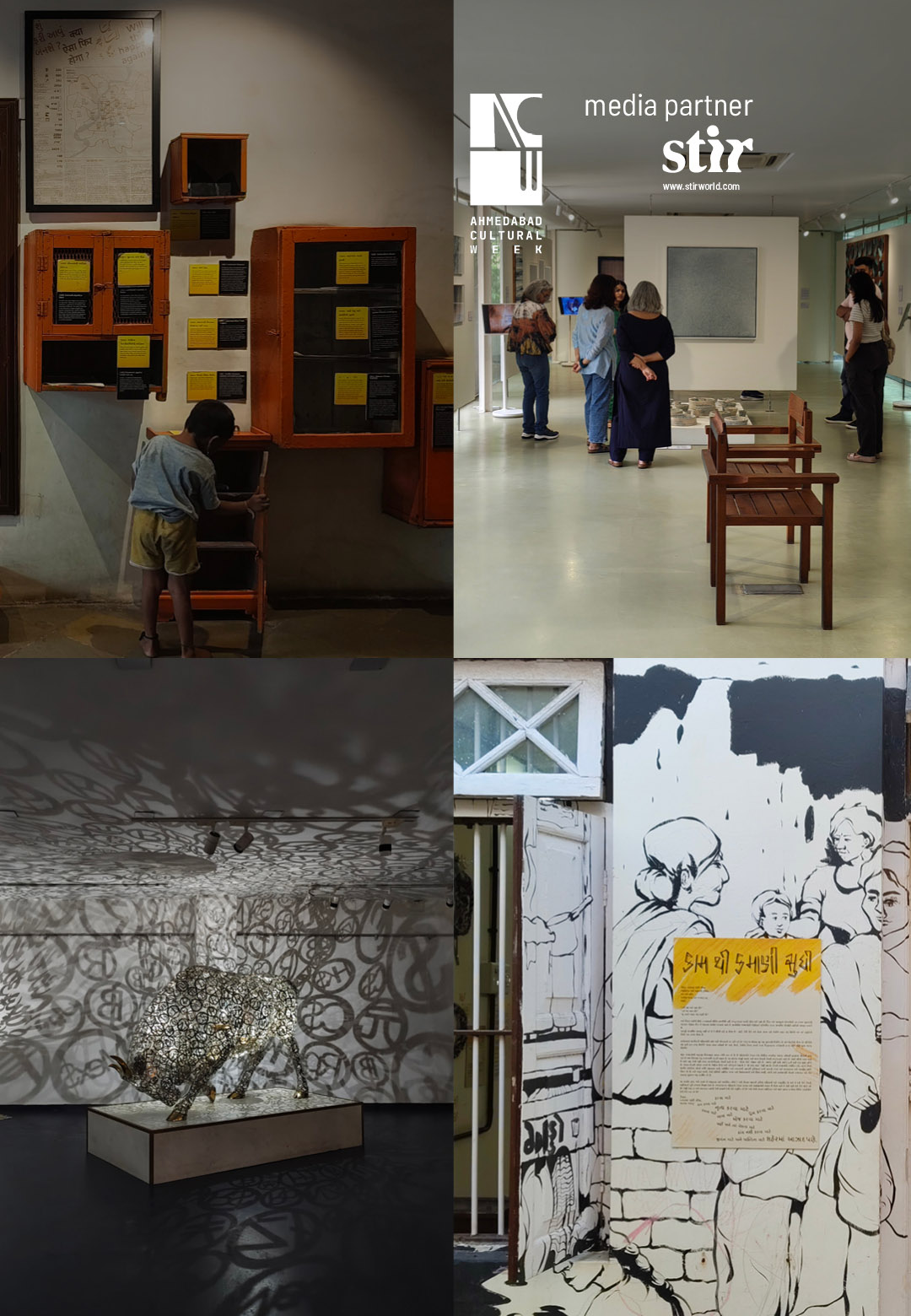 The Ahmedabad Cultural Week, running from October 3-13, 2025, across 15 venues, simultaneously reactivated them as cultural nodes | Ahmedabad Cultural Week | STIRworld