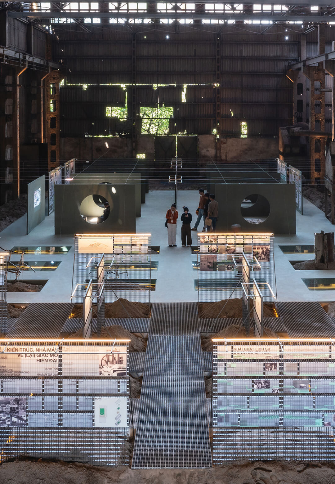 ‘The Grid’ by Ad Hoc Practice in Hanoi is an exhibition space devised from a derelict industrial space | The Grid | Adhoc Practice | STIRworld