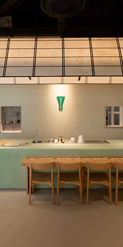 The Lab Saigon restores an old French villa in Vietnam into a modern matcha tea bar