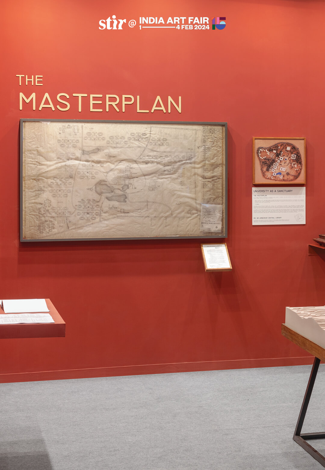 A glimpse of The Masterplan at India Art Fair 2024 | The Masterplan at India Art Fair 2024 | STIRworld
