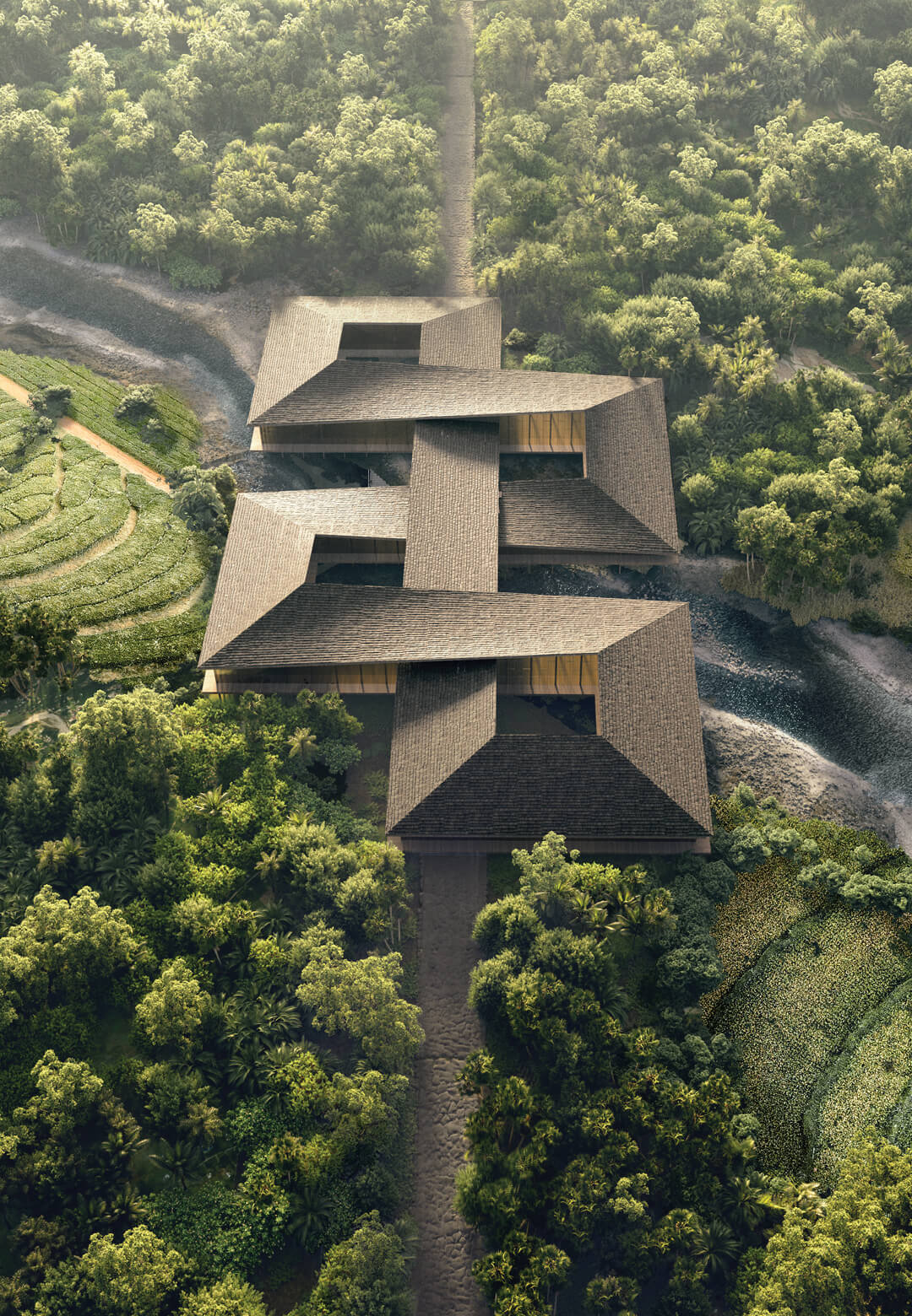 The Vajrayana spiritual centre designed as part of The Mindfulness City conceptualised by BIG | Mindfulness City | BIG | STIRworld