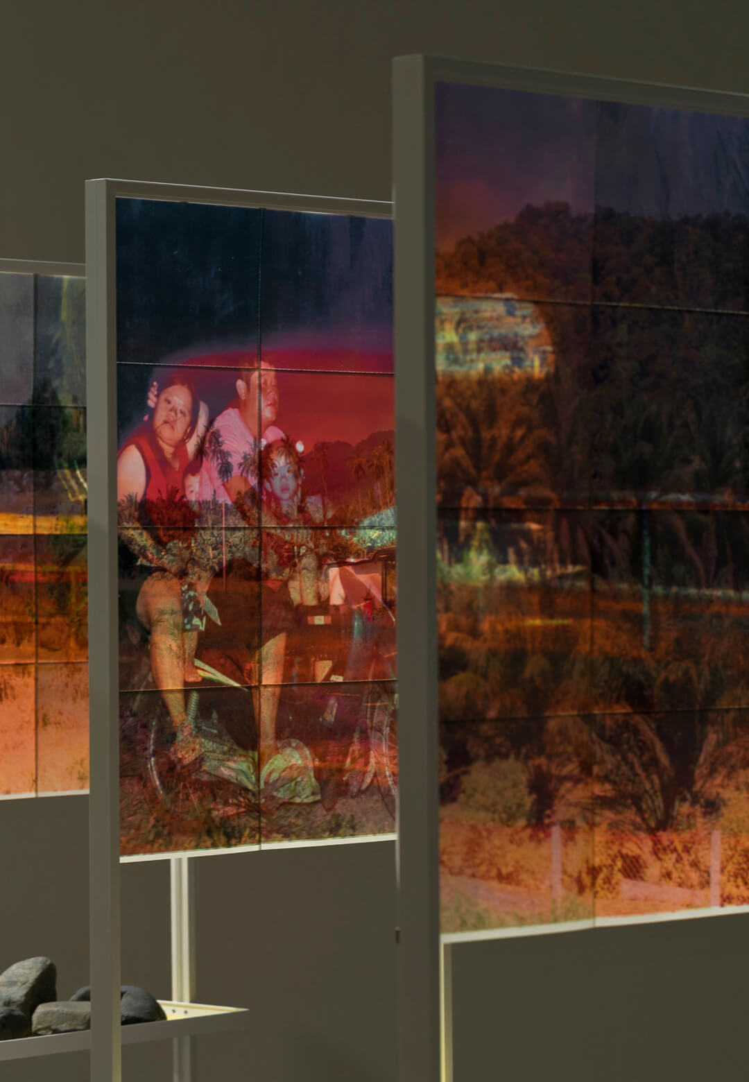 Installation view of Minstrel Kuik’s works at The Plantation Plot, on view at ILHAM Gallery, 2025 | The Plantation Plot | ILHAM Gallery | KADIST | Minstrel Kuik | STIRworld