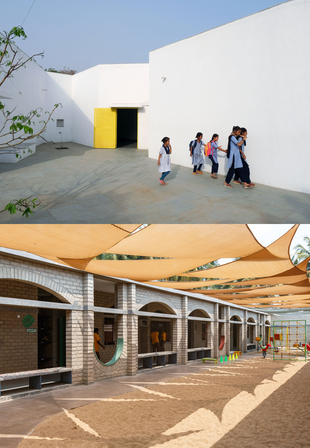 Sai Kirupa Special School in Tamil Nadu and School for the Blind and Visually Impaired in Gandhinagar are designed taking into consideration their primary users and their disabilities| Sai Kirupa Spec