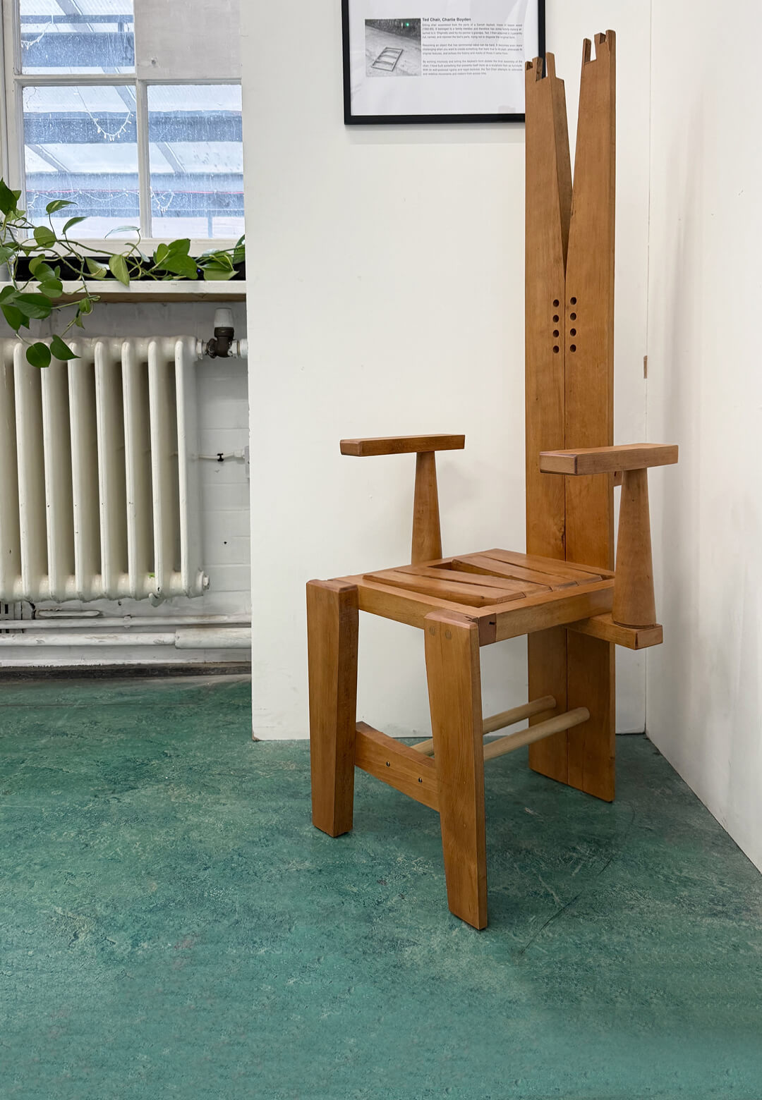 Resistance by 2LG Studio, Charlie Boyden&rsquo;s Ted Chair, and Pearson Lloyd&rsquo;s IKEA T&Auml;RN&Ouml; garden chair were part of the 'UnBroken' design show | Camden Collective | London Design Festival | STIRworld