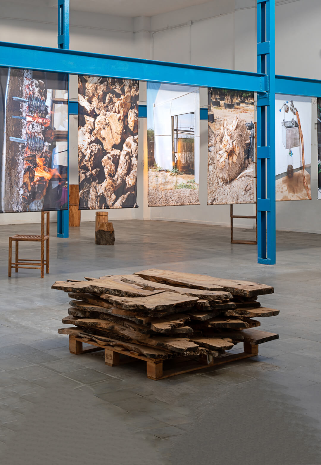 A view of the exhibition space for Uprooted | Uprooted | Jorge Penadés | STIRworld