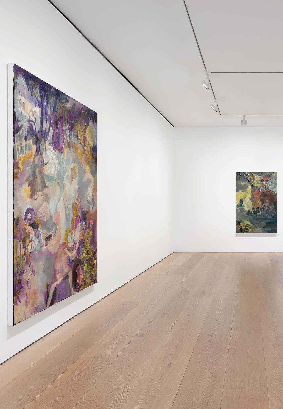 Installation view of Sosa Joseph: Pennungal: Lives of Women and Girls at David Zwirner, London | Sosa Joseph | STIRworld