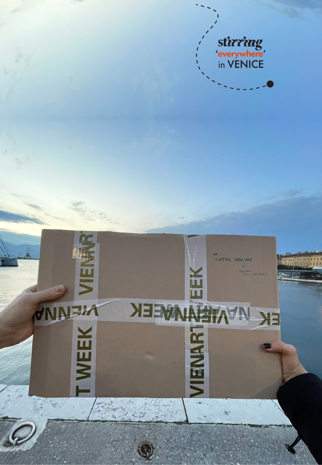 Photo-documentation of works in transit for By The Means at Hand, Croatian Pavilion, Venice Art Biennale, 2024, Vlatka Horvat | By The Means at Hand | Venice Art Biennale 2024| Vlatka Horvat | STIRwor