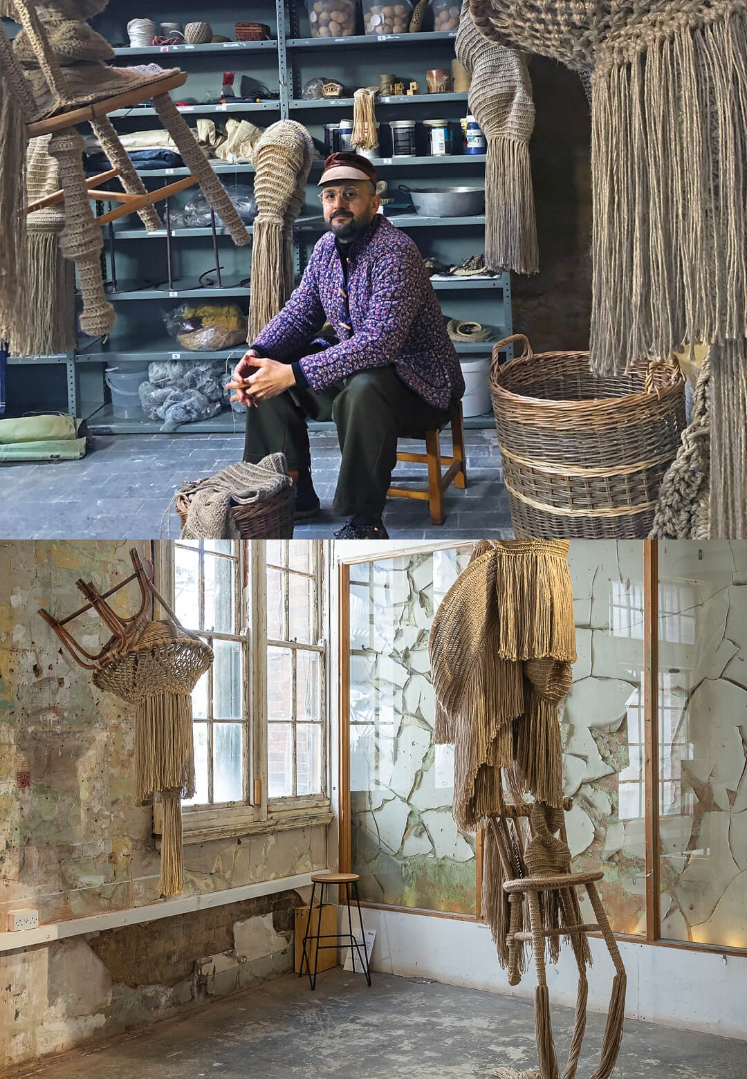 Intricate details from the Interwoven project reflect Kelly’s journey through neurodiversity|Interwoven| Christopher Kelly| STIRworld