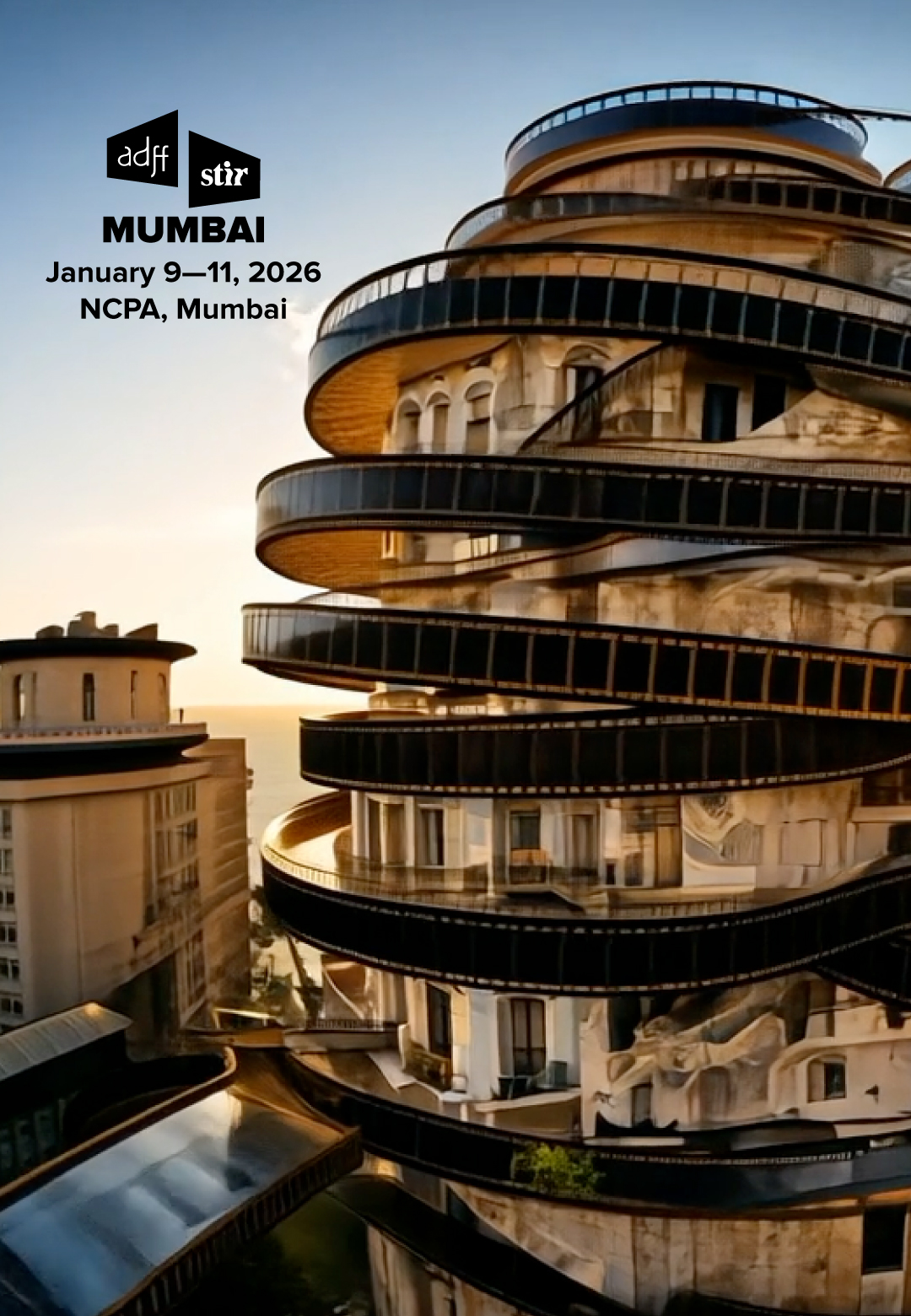 The second edition of ADFF:STIR Mumbai will be anchored on four dynamic pillars: the Films, the Jaquar Pavilion Park, the ~log(ue) Programme supported by JSW and a slate of Special Projects | What&rsquo;s i