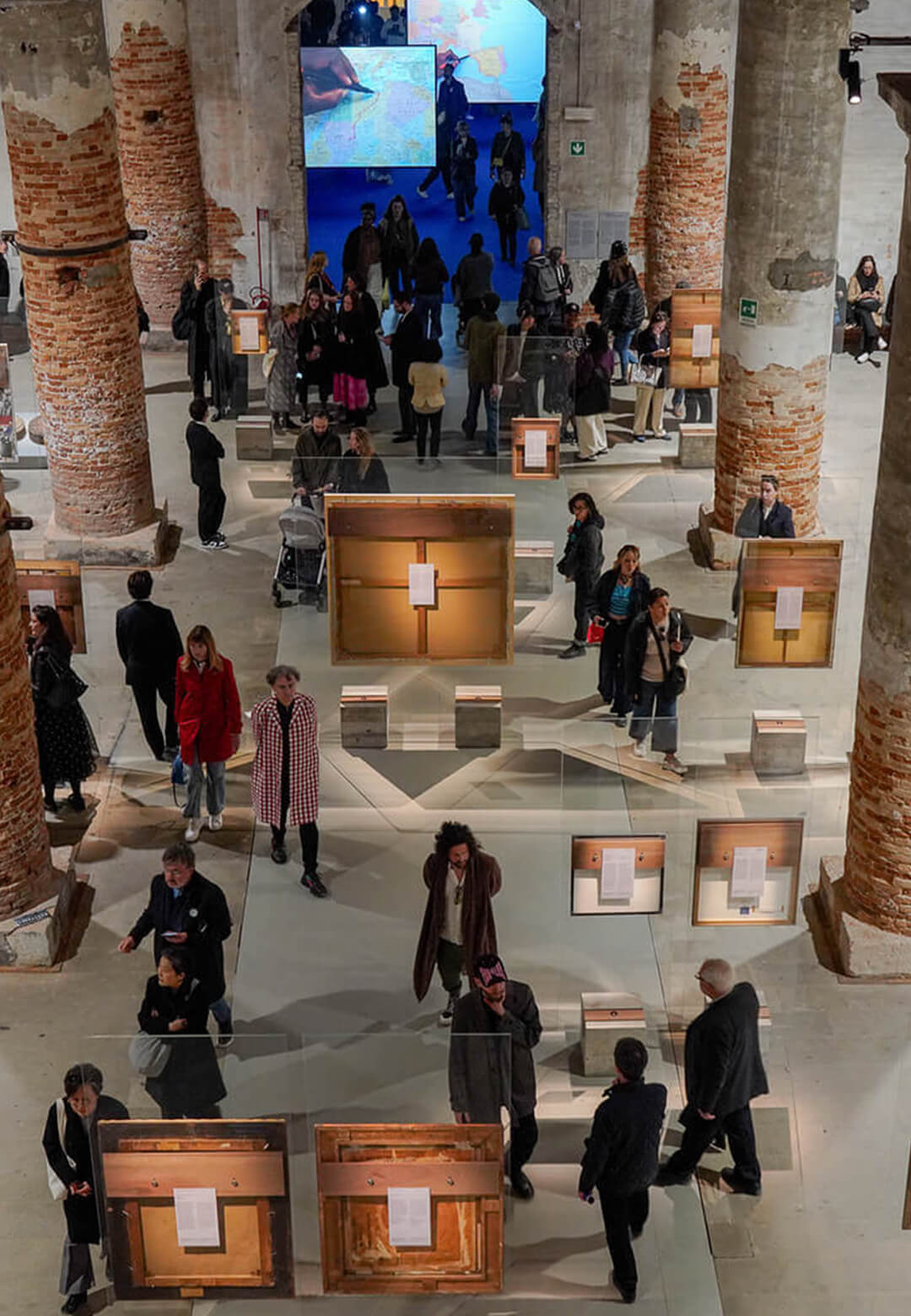 Visitors in Arsenale during the 60th International Art Exhibition, Venice Art Biennale, 2024 | Open Letter to La Biennale di Venezia | STIRworld