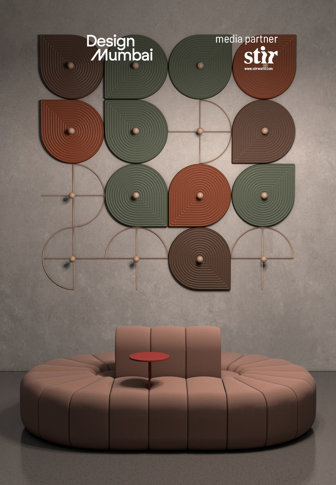 Works by some of the brands participating in Design Mumbai&rsquo;s upcoming second edition include &lsquo;Decofunc Wall 7&rsquo; by Bl&aring; Station and works by Placyle Sustainable Studio and Emanate Home | Brands at Desig