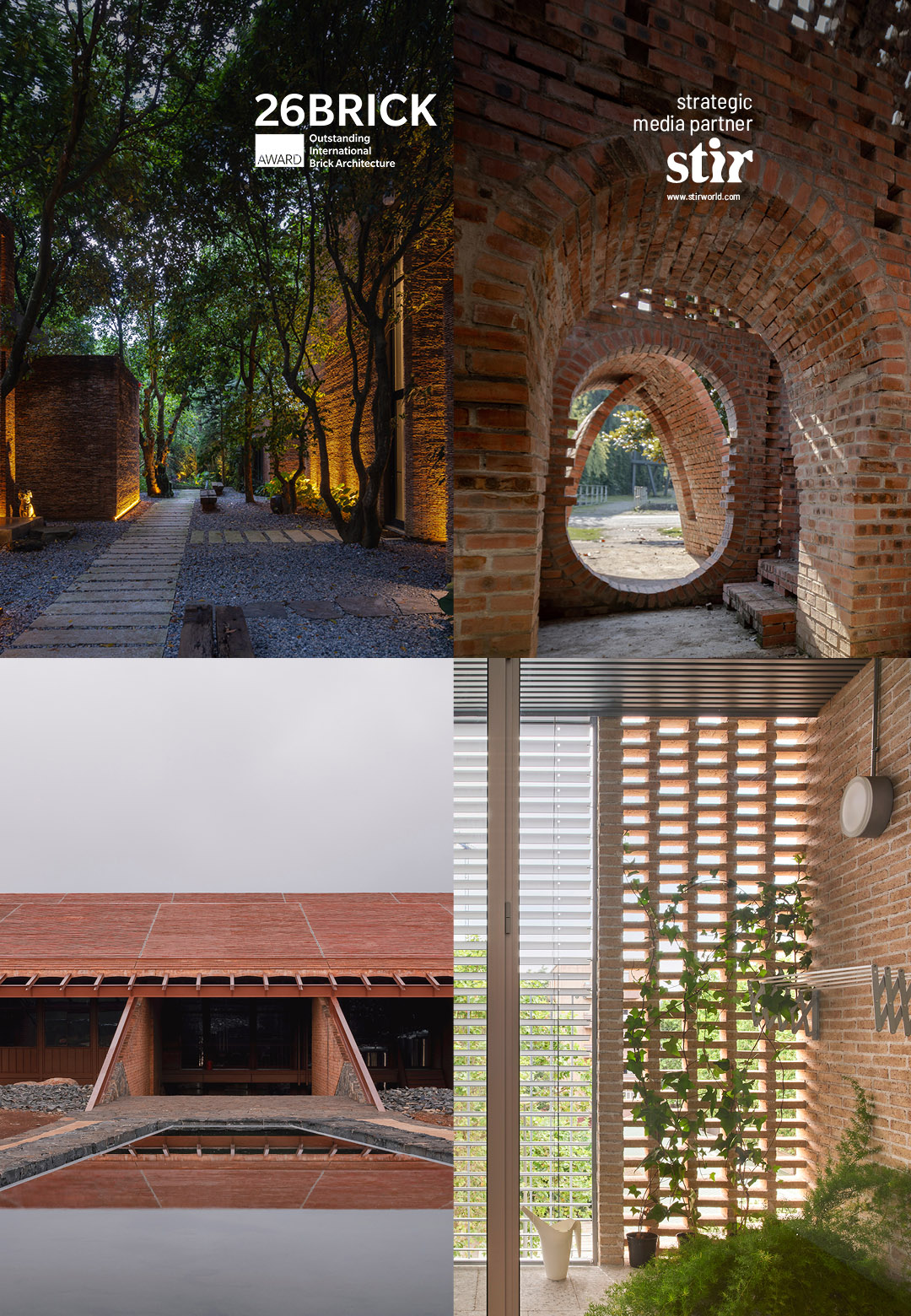 The biannual BRICK AWARD announces winners for its 2026 cycle | BRICK AWARD 26 | STIRworld