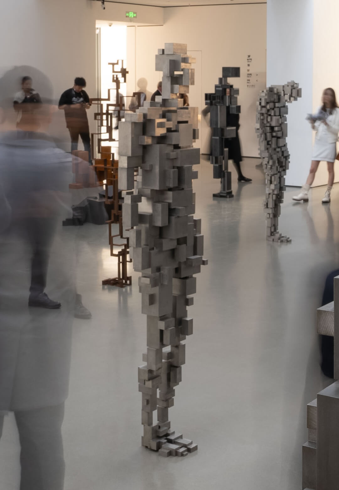 Exhibition view of Living Time at TAG Art Museum, Qingdao, 2023 | Living Time | Antony Gormley | STIRworld