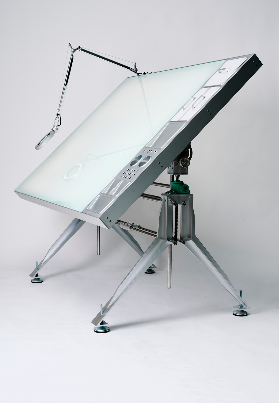 Caliper designs a distinctly analogue drafting tool for American artist Daniel Arsham | Daniel Arsham Drafting Table | Caliper | STIRworld