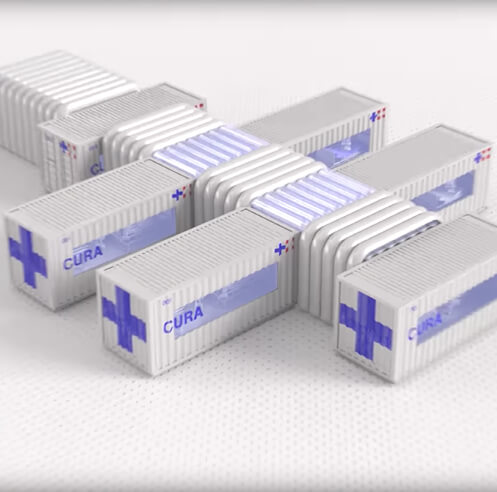 CURA pods to help hospitals expand ICU capacity to treat COVID-19 patients