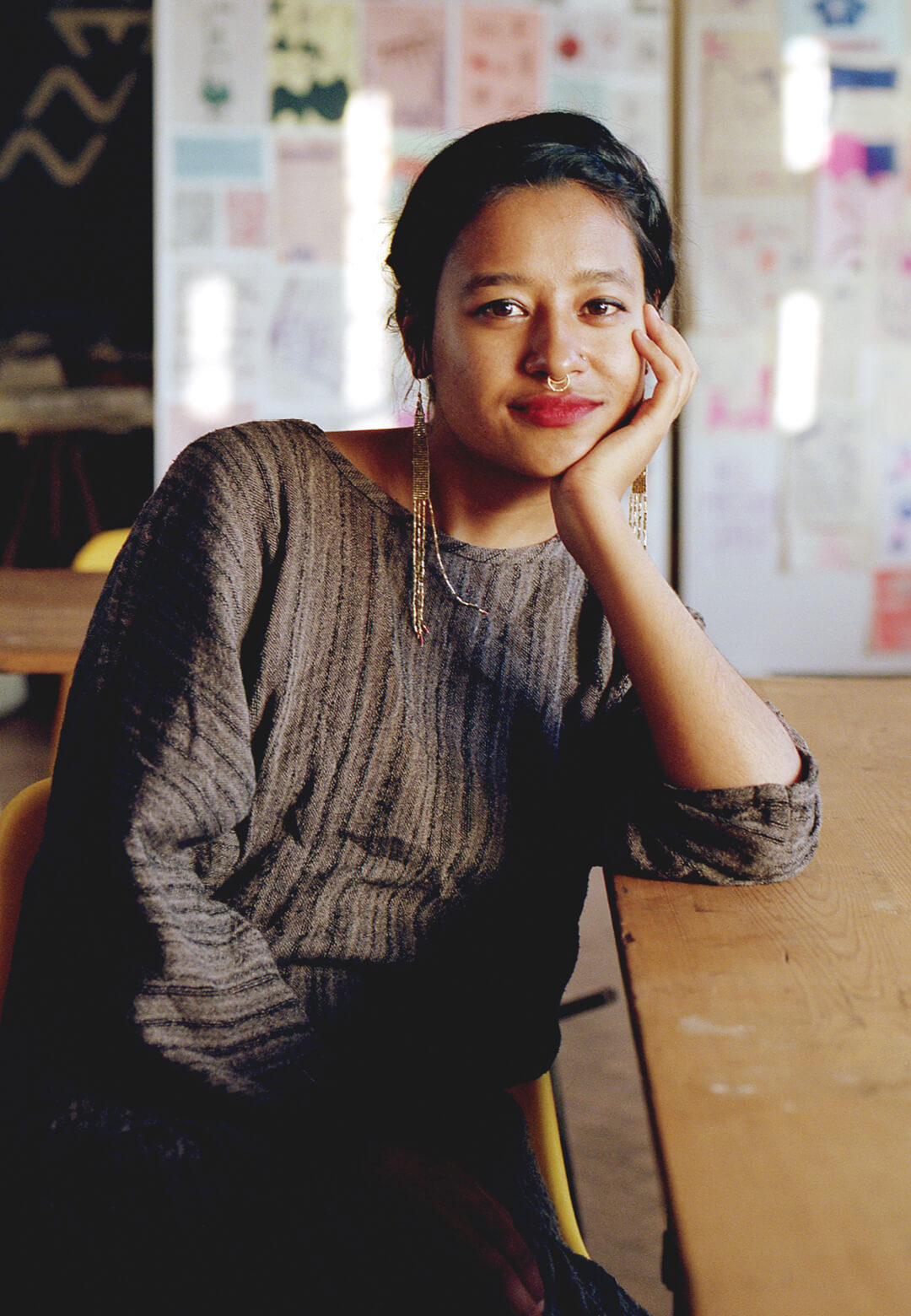 The jury of the Hublot Design Prize 2023 honoured Aqui Thami for her work in using art as a medium for healing and giving a voice to the marginalized | Hublot Design Prize | Aqui Thami | STIRworld