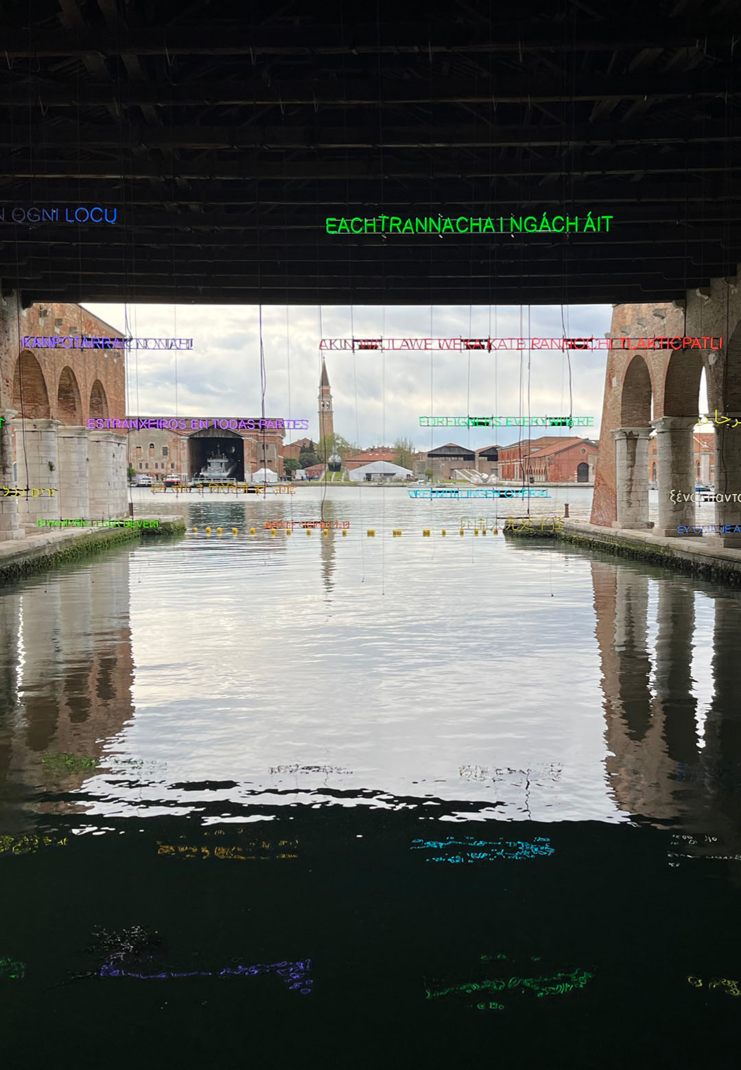 ‘Foreigners Everywhere’ at The Arsenale, Venice Art Biennale, 2025, Claire Fontaine|Venice Art Biennale 2024|STIRworld