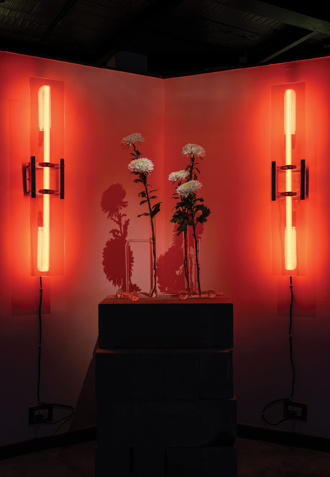 Installation view: Assembly and the vases | YaazD | STIRworld
