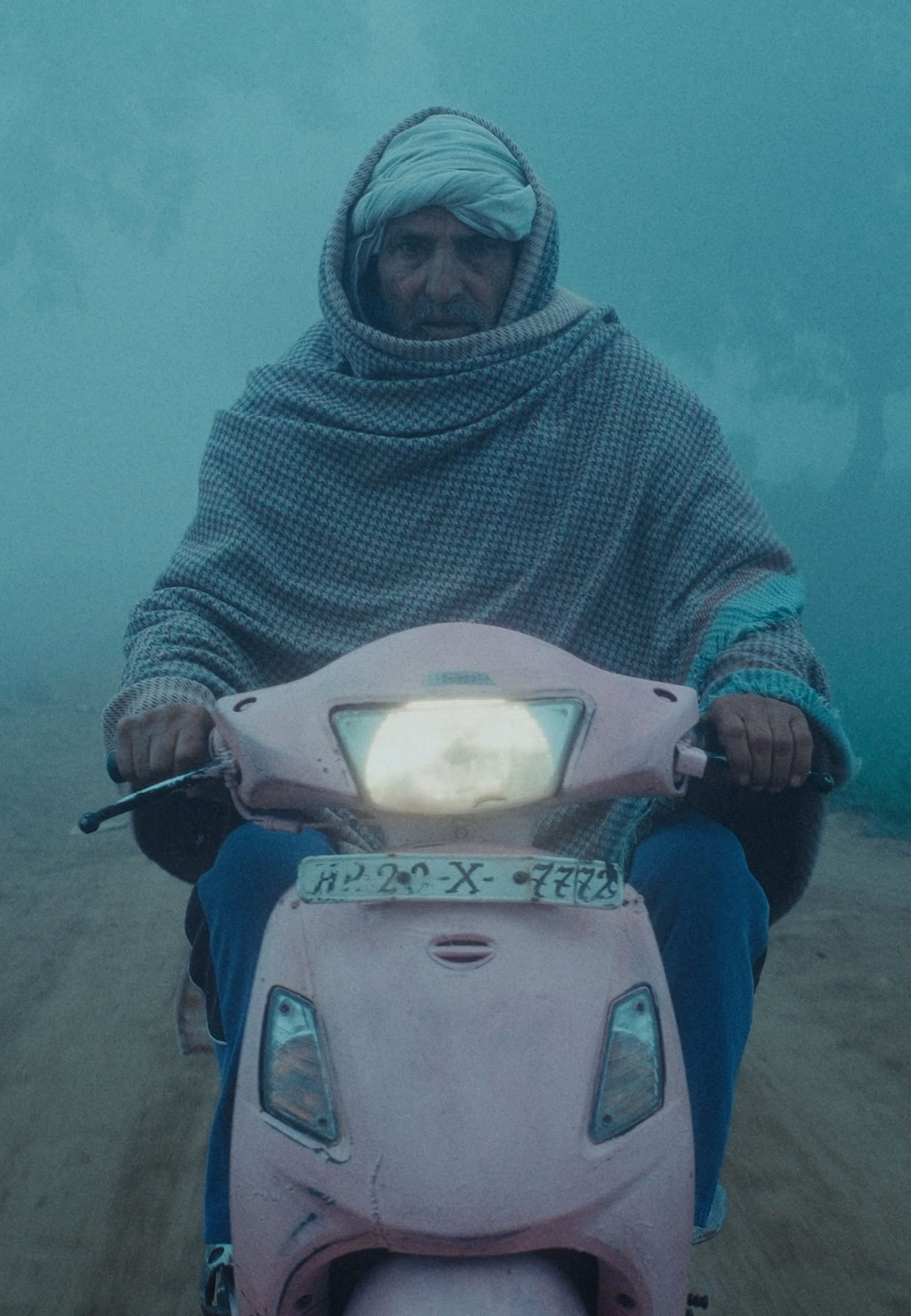 &lsquo;The Calf Doll&rsquo; (Khaal Bachhda) poster; a still from the movie showing Master Satbir heading to his farm after he was informed of the cow&rsquo;s stillbirth | Ankur Hooda | The Calf Doll| STIRworld
