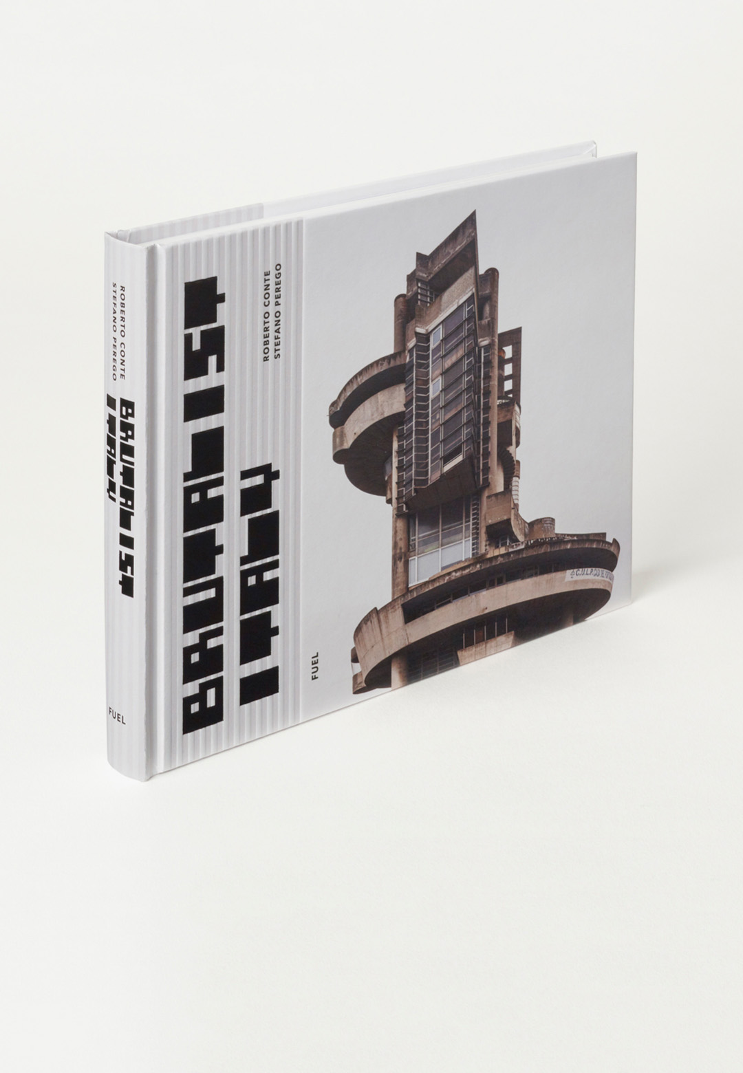 The cover of ‘Brutalist Italy: Concrete Architecture from the Alps to the Mediterranean Sea’ | Brutalist Italy | Stefano Perego and Roberto Conte | STIRworld
