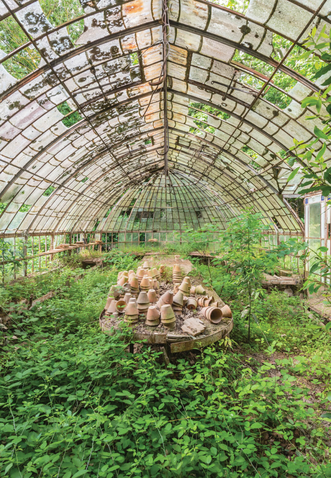 Green Urbex 2 by French photographer Romain Veillon presents alluring visions of buildings in abandonment | Green Urbex 2 | Romain Veillon | STIRworld